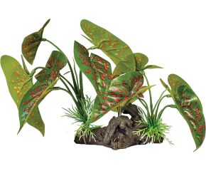 Repto Terrariumplant On Deco Elephant Red