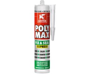 Poly Max Fix & Seal crystal clear 300gram Griffon