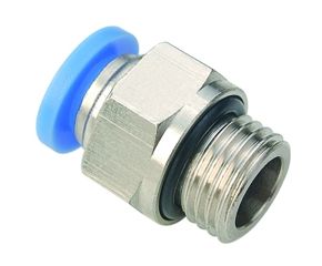 RB Rechte Inschroef Koppeling 8mm x G3/8 voor 24volts pomp