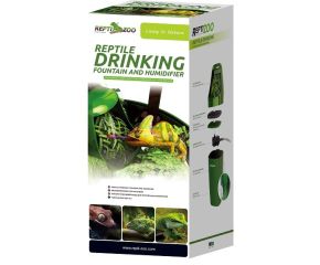 Reptile drinking fountain and humidifier