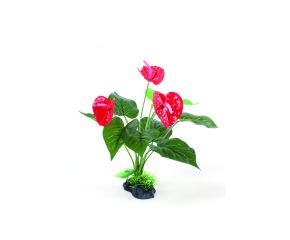 RepTech Terrarium Plant Red Flowers
