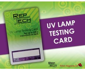 RepTech UV Lamp Testing Card