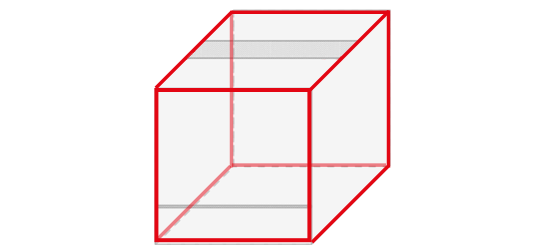 Boven, onder en zijdes